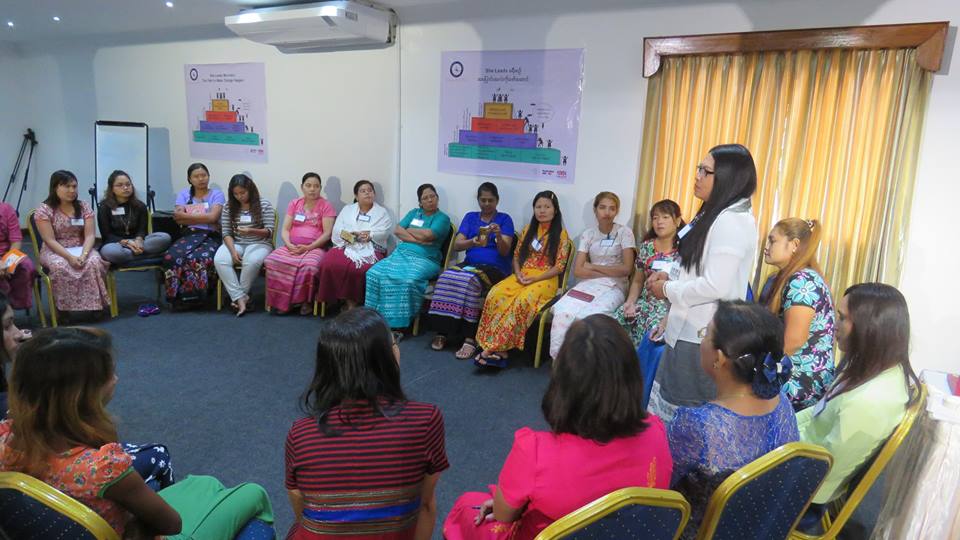 Intermediate Women Leadership Training conducted in Yangon