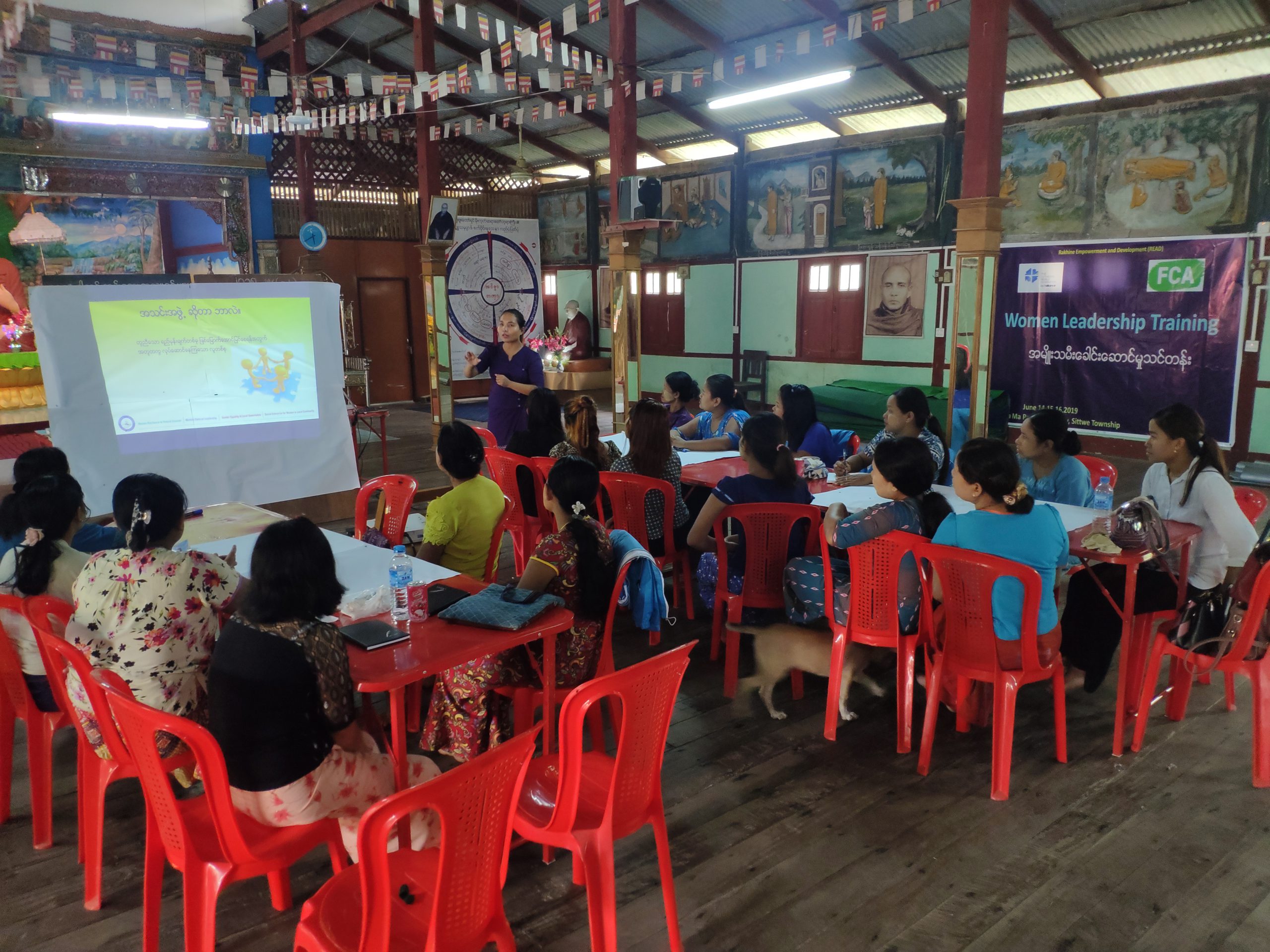 YCT provides women’s leadership training to the targeted beneficiaries of Lutheran World Federation (LWF)
