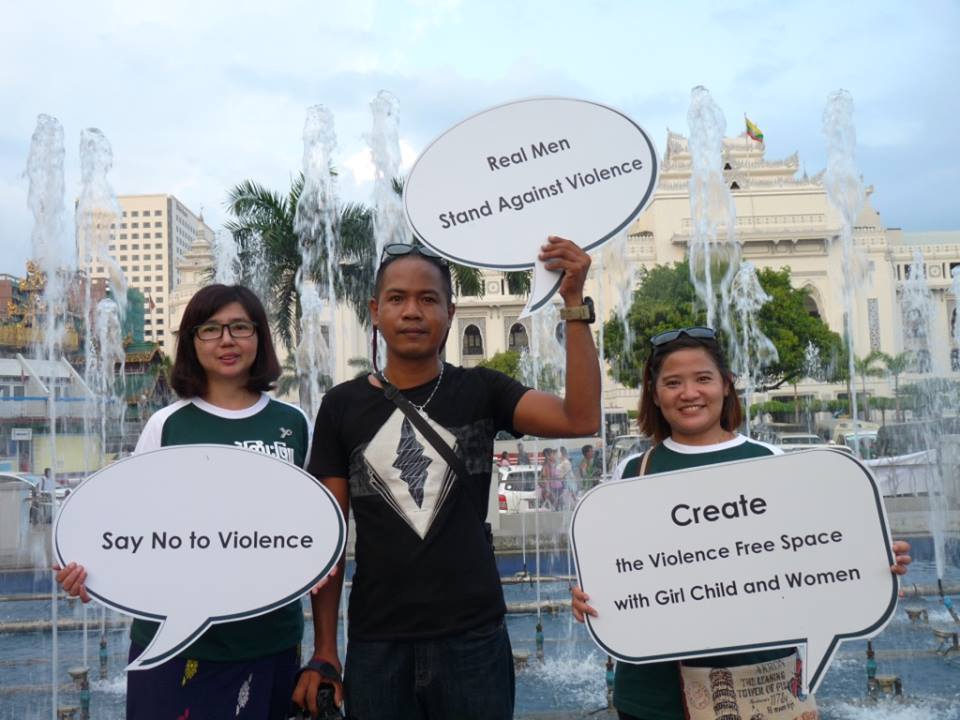 White Ribbon Campaign held in Yangon