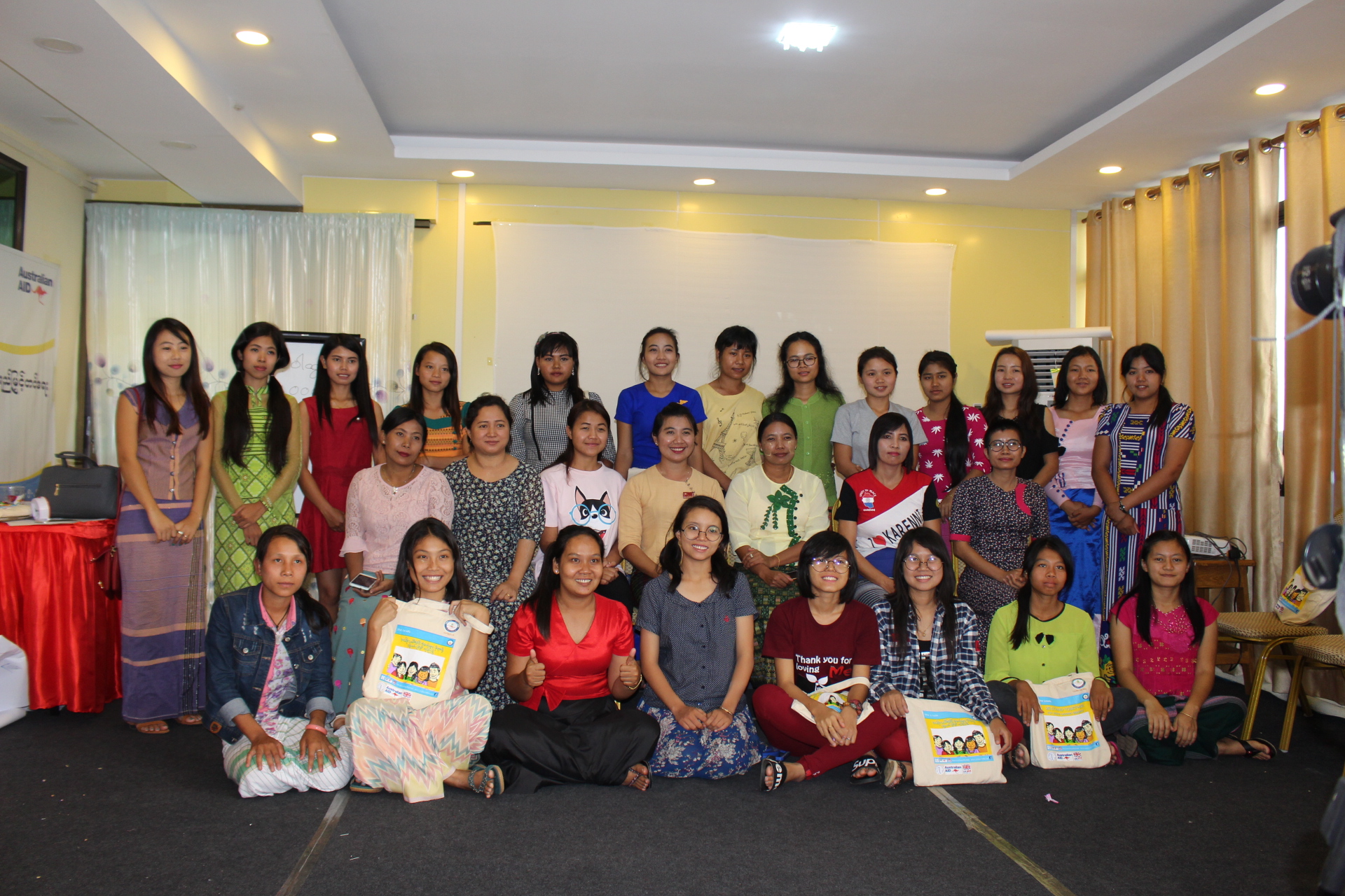 Module 2 Young Women’s Leadership Training held in Loikaw