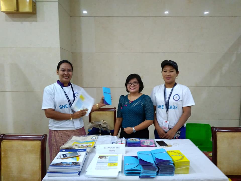Display and Disseminate Campaign leaflets and IEC materials at NLD Women Conference