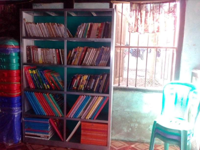 Dr. Phyo Thiha donated books to Yaung Chi Thit library at Myebon Township